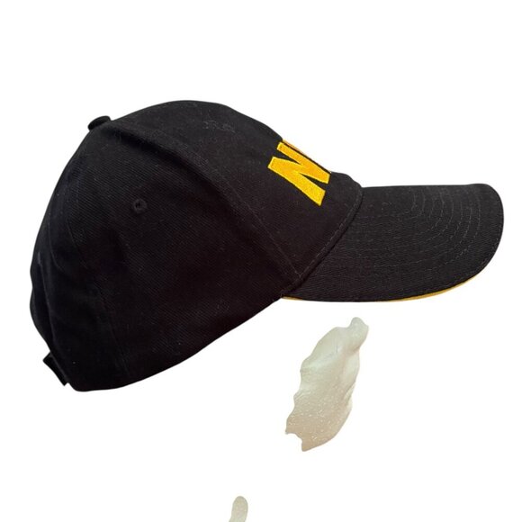 NRA‎ Black Baseball Cap Hat NWOT Adjustable Goldenrod Embroidered Front USA Flag - Picture 3 of 7
